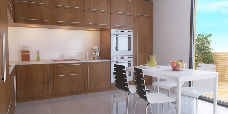Edificio Nueva Alcántara Badajoz  cocina_1 altecnic promotora constructora