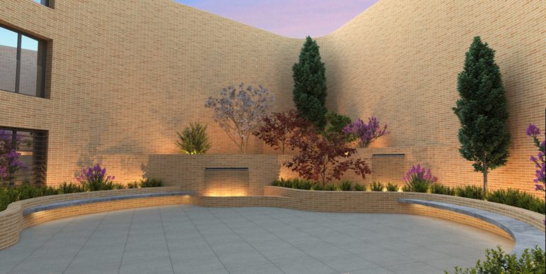 Edificio Nueva Alcántara Badajoz  interior nocturna altecnic promotora constructora