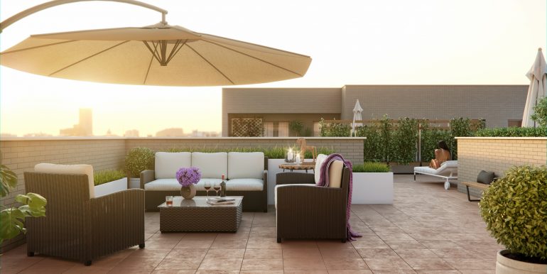 Residencial Campus Badajoz fase 1 terraza altecnic promotora constructora 2