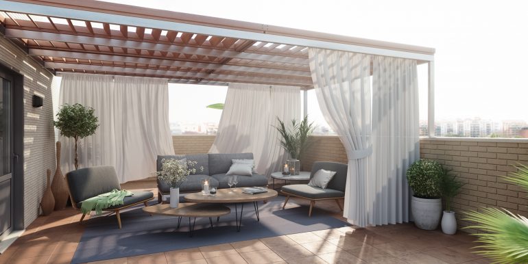 Nuevo Museo Pisos Pardaleras terraza altecnic promotora constructora