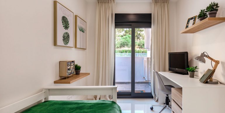 manilva pisos vista dormitorio 3 altecnic promotora constructora