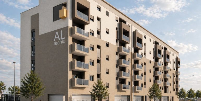 Edificio Residencial Zoe en esquina, distrito Rosales de Badajoz