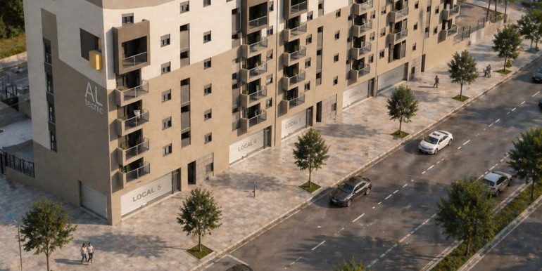 Vista aérea de Residencial Zoe en Badajoz